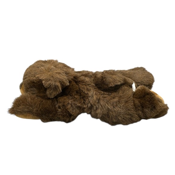 FINE TOY 16” BEAR HUGS BROWN VINTAGE STUFFED ANIMAL HEATING PAD COVER NO WARMER - Picture 6 of 10